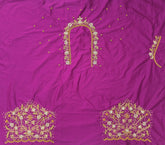 NR1148MP - Magenta Pink Colour Maggam Work Blouse