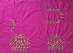 NR485P -Pink Colour Computer Multi Work Blouse