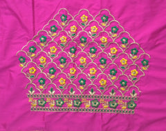 NR485P -Pink Colour Computer Multi Work Blouse