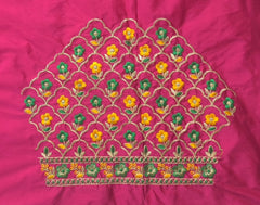 NR485TP -Tomato Pink Colour Computer Multi Work Blouse