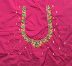 NR485TP -Tomato Pink Colour Computer Multi Work Blouse