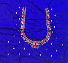 NR485IB - Ink Blue Colour Computer Multi Work Blouse