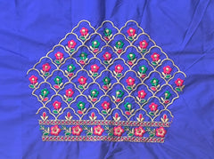 NR485IB - Ink Blue Colour Computer Multi Work Blouse