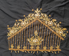 NR1248BL - Black Colour Maggam Work Blouse