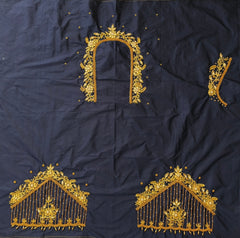 NR1248NB - Navy Blue Colour Maggam Work Blouse