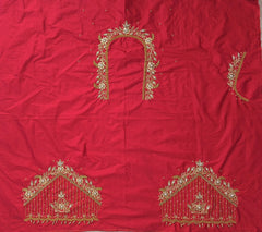 NR1248R - Red Colour Maggam Work Blouse