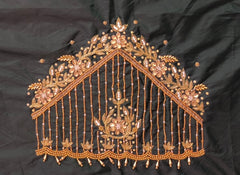 NR1248BG - Bottle Green Colour Maggam Work Blouse