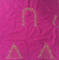 NR869P - Pink Colour Maggam Work Blouse