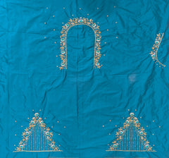 NR869RG - Rama Green Colour Maggam Work Blouse