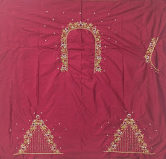 NR869M - Maroon Colour Maggam Work Blouse