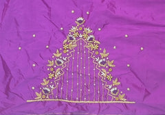 NR869PR - Purple Colour Maggam Work Blouse