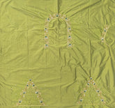 NR869MG - Mahendi Green Colour Maggam Work Blouse