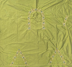 NR869MG - Mahendi Green Colour Maggam Work Blouse