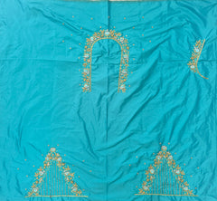 NR869SG - Sea Green Colour Maggam Work Blouse