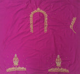 NR839MP - Magenta Pink Colour Maggam Work Blouse