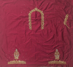 NR839MR - Maroon Colour Maggam Work Blouse