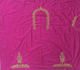 NR839P - Pink Colour Maggam Work Blouse