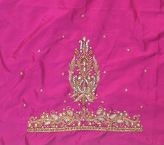 NR839P - Pink Colour Maggam Work Blouse