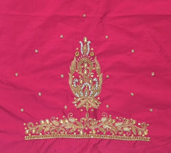 NR839MR - Maroon Colour Maggam Work Blouse