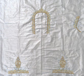 NR839ST - Silver Tissue Colour Maggam Work Blouse