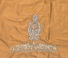 NR839MY - Mustard Yellow ( Gandham) Colour Maggam Work Blouse