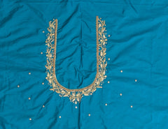 NR839RG - Rama Green Colour Maggam Work Blouse