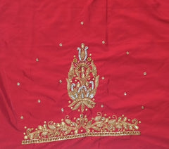 NR839R - Red Colour Maggam Work Blouse