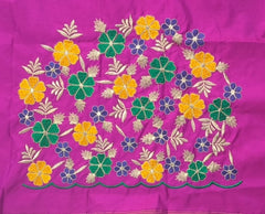 NR469MP - Magenta Pink Colour Computer Multi Work Blouse