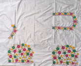 NR469OW - Off White Colour Computer Multi Work Blouse