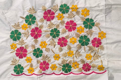 NR469OW - Off White Colour Computer Multi Work Blouse