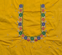 NR469Y - Yellow Colour Computer Multi Work Blouse