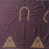 NR920CF -Coffee Colour Maggam Work Blouse