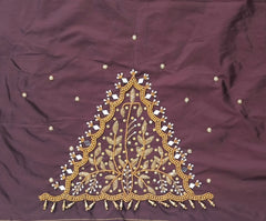 NR920CF -Coffee Colour Maggam Work Blouse