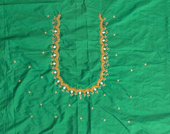 NR920G -Green Colour Maggam Work Blouse