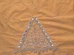 NR920MY -Mustard Yellow (Gandham) Colour Maggam Work Blouse