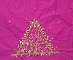 NR920P -Pink Colour Maggam Work Blouse