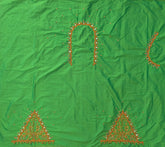 NR920PG -Parrot Green Colour Maggam Work Blouse