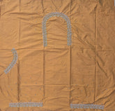 NR699MY - Mustard Yellow (Gandham) Colour Maggam Work Blouse