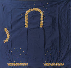 NR698NB - Navy Blue Colour Maggam Work Blouse