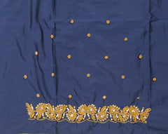 NR698NB - Navy Blue Colour Maggam Work Blouse