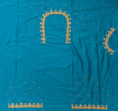 NR729RG -Rama Green Colour Maggam Work Blouse