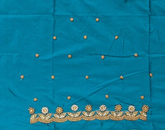 NR729RG -Rama Green Colour Maggam Work Blouse