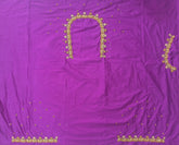 NR729PR -Purple Colour Maggam Work Blouse