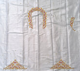 NR895ST - Silver Tissue Colour Maggam Work Blouse