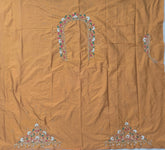 NR895MY - Mustard Yellow Colour Maggam Work Blouse