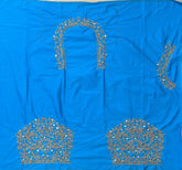 NR1150SB - Sky Blue Colour Maggam Work Blouse