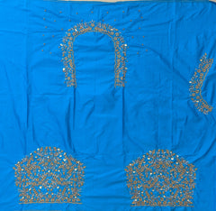 NR1150SB - Sky Blue Colour Maggam Work Blouse