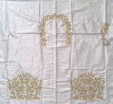 NR1150ST - Silver Tissue Colour Maggam Work Blouse