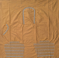 NR999MY - Mustard Yellow Colour Maggam Work Blouse