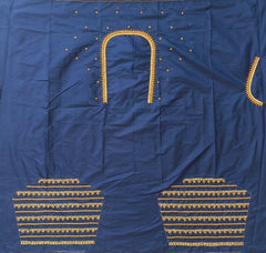 NR999NB - Navy Blue Colour Maggam Work Blouse